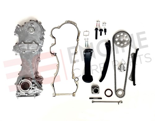 Oil pump timing chain kit - pump, &